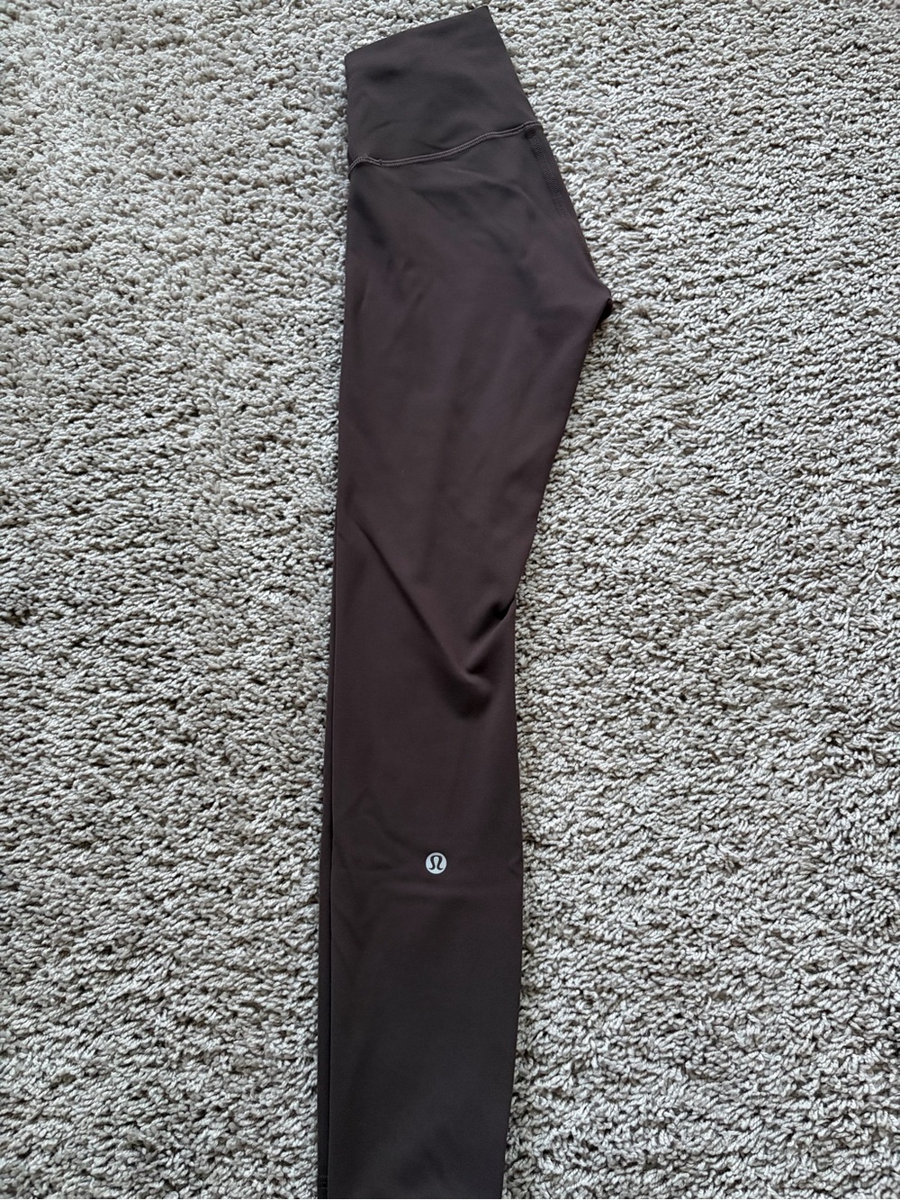 Lululemon WunderTrain High Rise Tights Size 2 - Walnut Crunch Color
